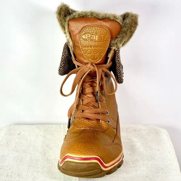 Pajar Leather Insulated Waterproof Faux Fur Snow Boots Women’s Size 7–7.5 - Picture 8 of 16